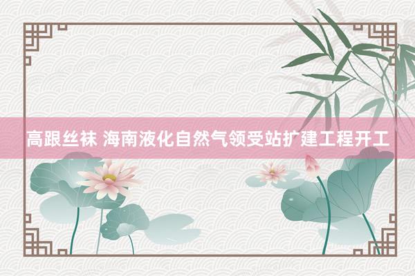 高跟丝袜 海南液化自然气领受站扩建工程开工