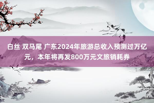 白丝 双马尾 广东2024年旅游总收入预测过万亿元，本年将再发800万元文旅销耗券