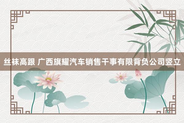 丝袜高跟 广西旗耀汽车销售干事有限背负公司竖立