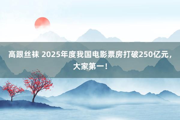 高跟丝袜 2025年度我国电影票房打破250亿元，大家第一！